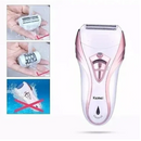 Depilador Elétrico Feminino Arranca Pelos Pela Raiz 3 Em 1 Kemei Perfect Smooth