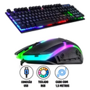 KIT Gamer - Teclado + Mouse LED RGB Master D280