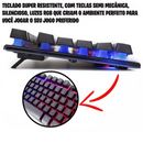 KIT Gamer - Teclado + Mouse LED RGB Master D280