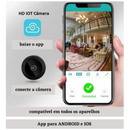 Mini Câmera A9 Wi-Fi - Segurança Discreta e Noturna