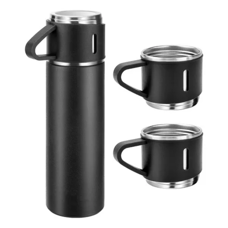 Kit Garrafa Xicaras Térmica Personalizada 500ml